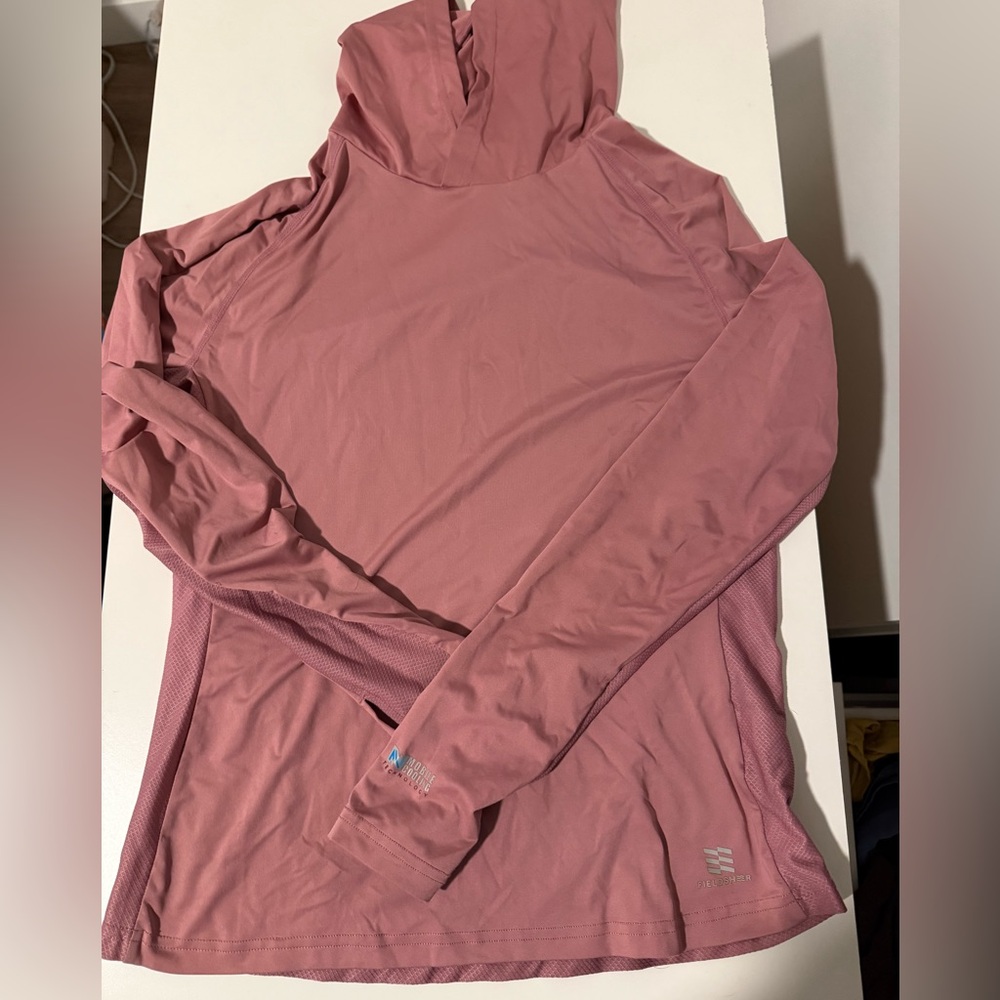 Women's Mauve Hooded Sweatshirt